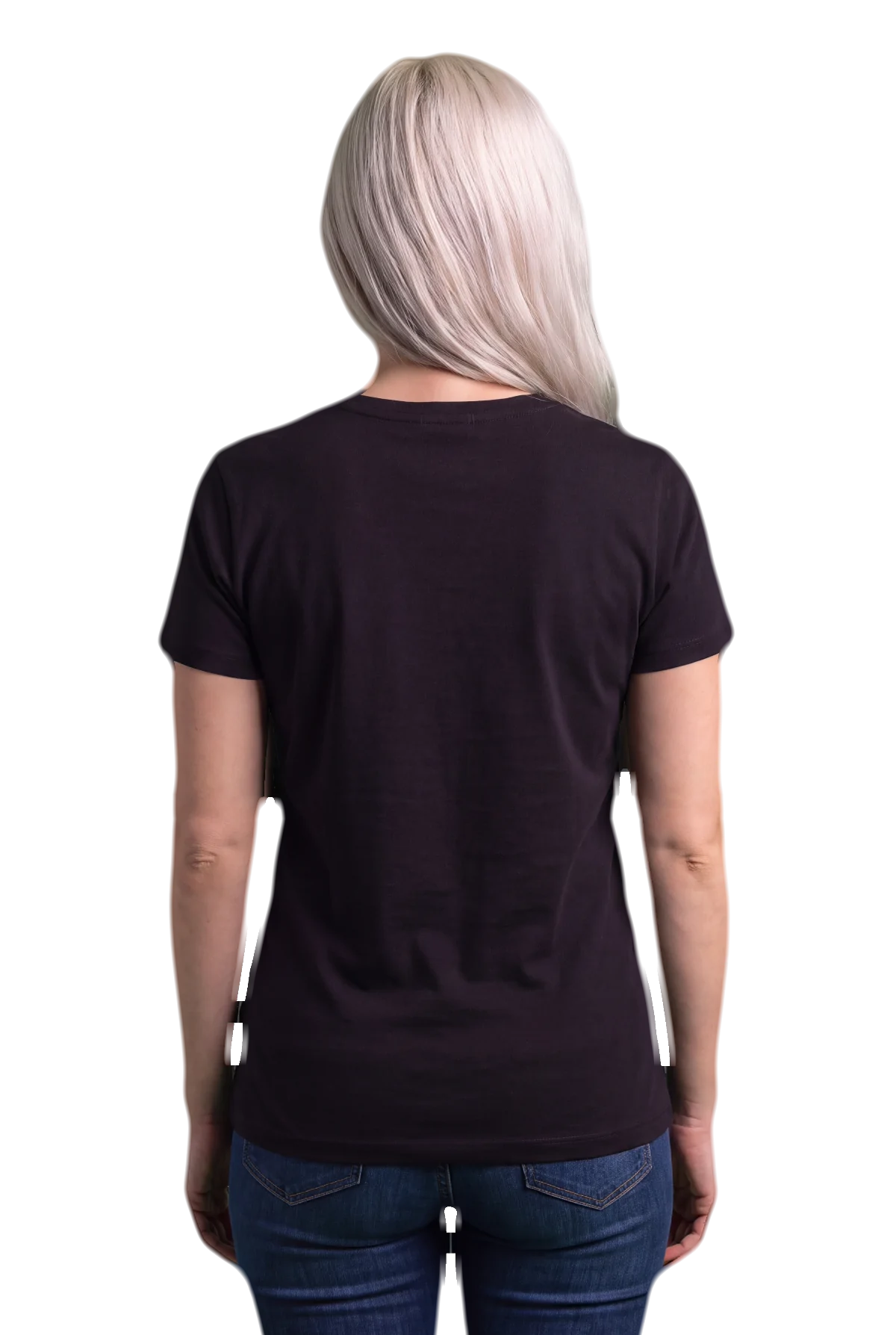 Chunk it, Black, worn Chunk Chunk shirt, mockup, back